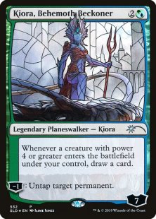 Kiora, Behemoth Beckoner (#332) (foil)
