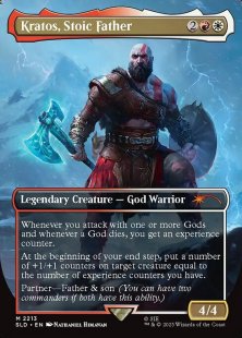 Kratos, Stoic Father (#2213) (borderless)