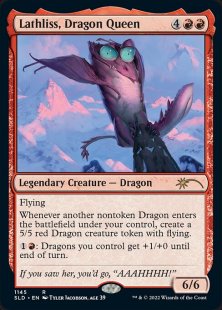 Lathliss, Dragon Queen (#1145) (Extra Life 2022) (foil)