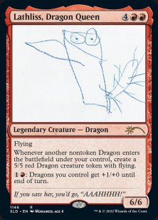 Lathliss, Dragon Queen (#1146) (Extra Life 2022)