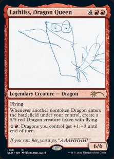 Lathliss, Dragon Queen (#1146) (Extra Life 2022) (foil)