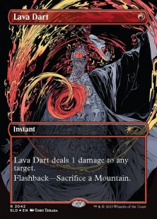 Lava Dart (#2042) (vroooOOOMMMMMM!) (raised foil) (borderless)