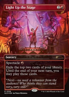 Light Up the Stage (#2528) (foil) (borderless)