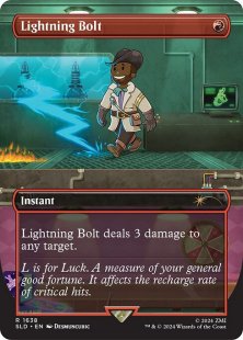 Lightning Bolt (#1638) (Fallout: S.P.E.C.I.A.L.) (foil) (borderless)