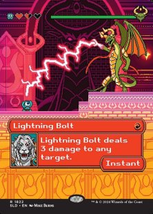 Lightning Bolt (#1822) (Pixel Perfect Extra Life 2024) (foil) (showcase)