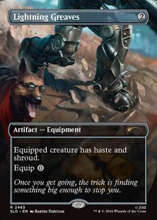 Lightning Greaves (#2465) (borderless)