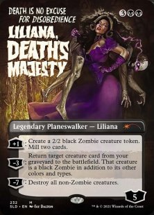 Liliana, Death's Majesty (Thrilling Tales of the Undead) (borderless)
