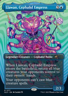 Llawan, Cephalid Empress (#1277) (Cool Ocean Breeze) (borderless)