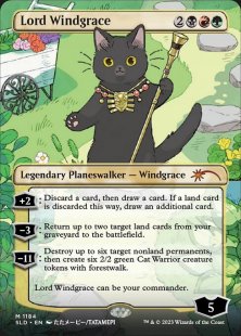 Lord Windgrace (Look at the Kitties) (foil) (borderless)