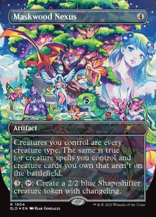 Maskwood Nexus (#1904) (Everyone's Invited!) (double rainbow foil) (borderless)