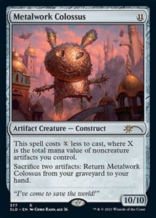 Metalwork Colossus (#377) (Extra Life 2021) (foil)