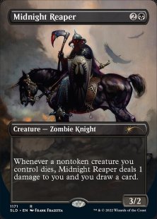 Midnight Reaper (The Art of Frank Frazetta) (foil) (borderless)