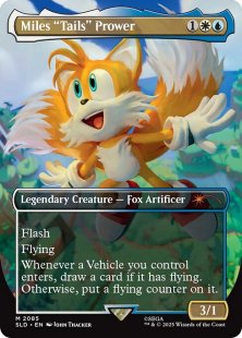 Miles "Tails" Prower (#2085) (borderless)