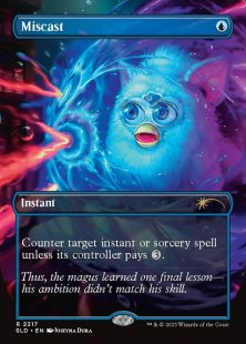 Miscast (#2317) (foil) (borderless)