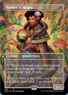 Mother of Runes (#299) (Mother's Day 2021) (foil) (borderless)