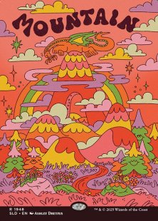 Mountain (#1948) (foil) (full art)