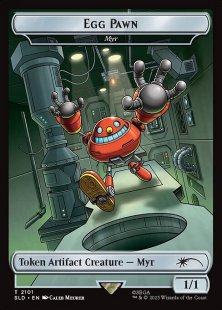 Myr token (#2101) (foil)