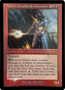 Neheb, Dreadhorde Champion (#857) (foil)