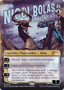 Nicol Bolas, Planeswalker (#1622) (Outlaw Anthology Vol. 1: Rebellious Rene) (borderless)