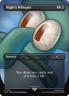 Night's Whisper (#1937)(SpongeBob SquarePants: Internet Sensation) (borderless)