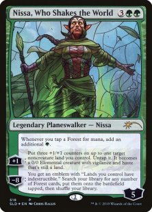 Nissa, Who Shakes the World (foil)