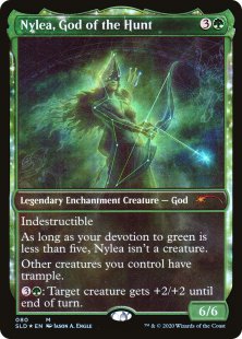 Nylea, God of the Hunt (Theros Stargazing, Volume V) (foil) (showcase)