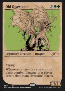 Old Gnawbone (foil) (borderless) - Adventures in the Forgotten
