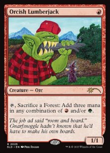 Orcish Lumberjack (#2025)