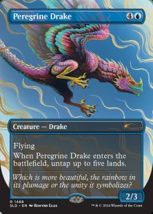 Peregrine Drake (#1488) (The Beauty of the Beasts) (borderless)