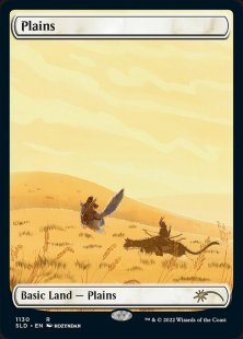 Plains (#1130) (Special Guest: Kozyndan: The Lands) (foil) (full art)