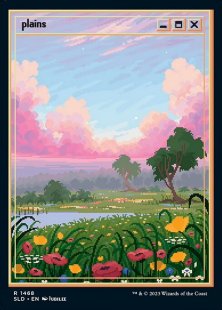 Plains (#1468) (PixelLands_v02.jpg) (foil) (full art)