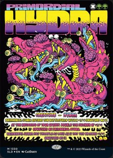 Primordial Hydra (#1330) (Calling All Hydra Heads) (foil) (showcase)