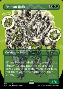 Protean Hulk (Monster Anatomy 101) (borderless)