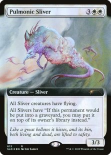 Pulmonic Sliver (#613) (foil) (extended art)