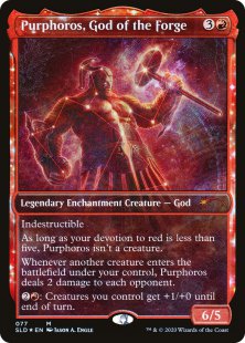 Purphoros, God of the Forge (Theros Stargazing, Volume IV) (foil) (showcase)