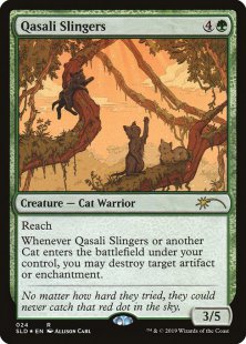 Qasali Slingers (OMG KITTIES!) (foil)