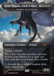 Razaketh, the Foulblooded (#2251) (borderless)