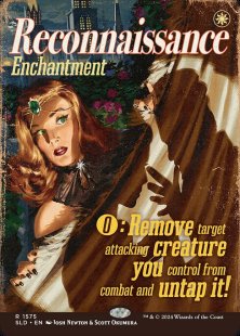 Reconnaissance (#1575) (Hard-Boiled Thrillers) (foil) (showcase)