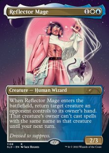 Reflector Mage (If Looks Could Kill) (foil) (borderless)