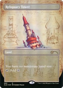 Reliquary Tower (#695) (foil) (borderless)