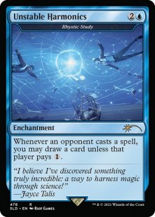 Rhystic Study (Arcane) (foil)