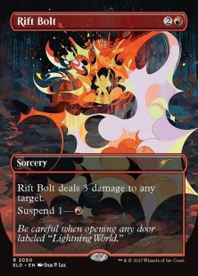 Rift Bolt (#2050) (Everything is on Fire) (borderless)