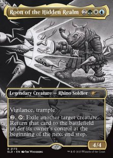 Roon of the Hidden Realm (#2173) (foil) (borderless)