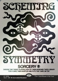 Scheming Symmetry (#1520) (Deceptive Divination) (showcase)