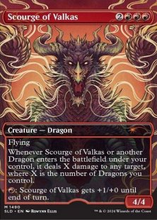 Scourge of Valkas (#1490) (The Beauty of the Beasts) (borderless)