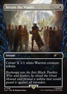 Secure the Wastes (#1748) (Marvel's Black Panther) (borderless)