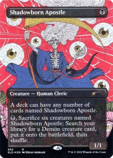 Shadowborn Apostle (#682) (foil) (borderless)