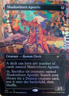 Shadowborn Apostle (#683) (foil) (borderless)