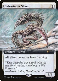 Sidewinder Sliver (#615) (foil) (extended art)