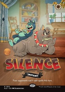 Silence (#1816) (Twisted Toons) (showcase)